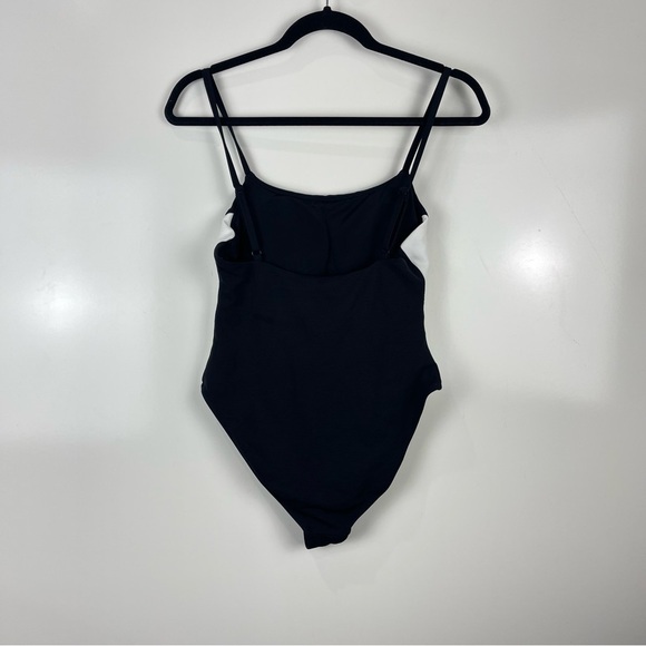 NEW WILO the Label Ribbed Color Block One Piece Swimsuit Women's Size Small - Picture 2 of 10